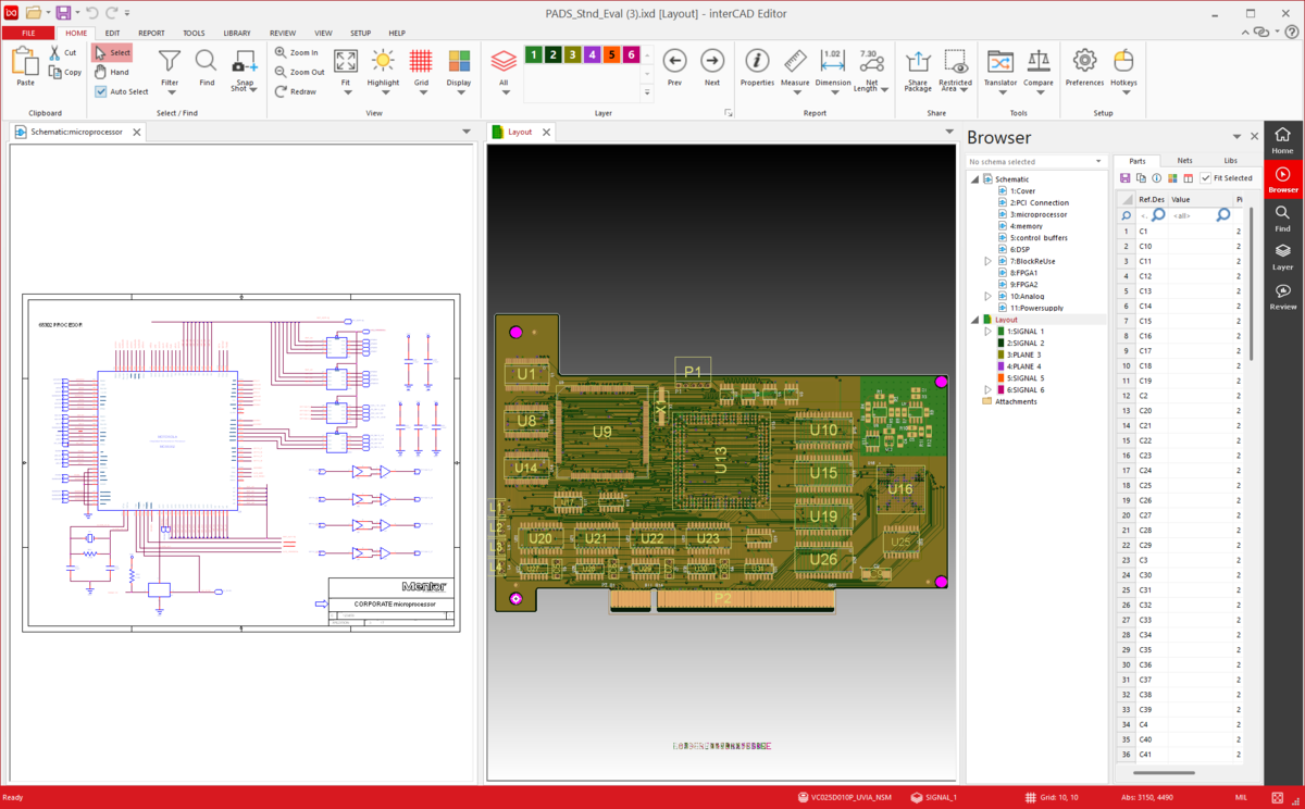 interCAD editor